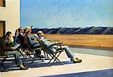 Edward Hopper Famous Paintings - People In The Sun